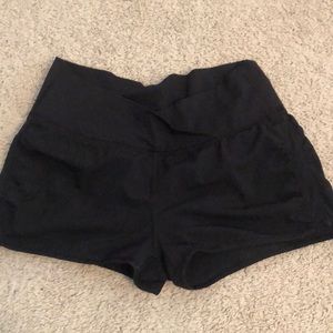 Black lululemon shorts
